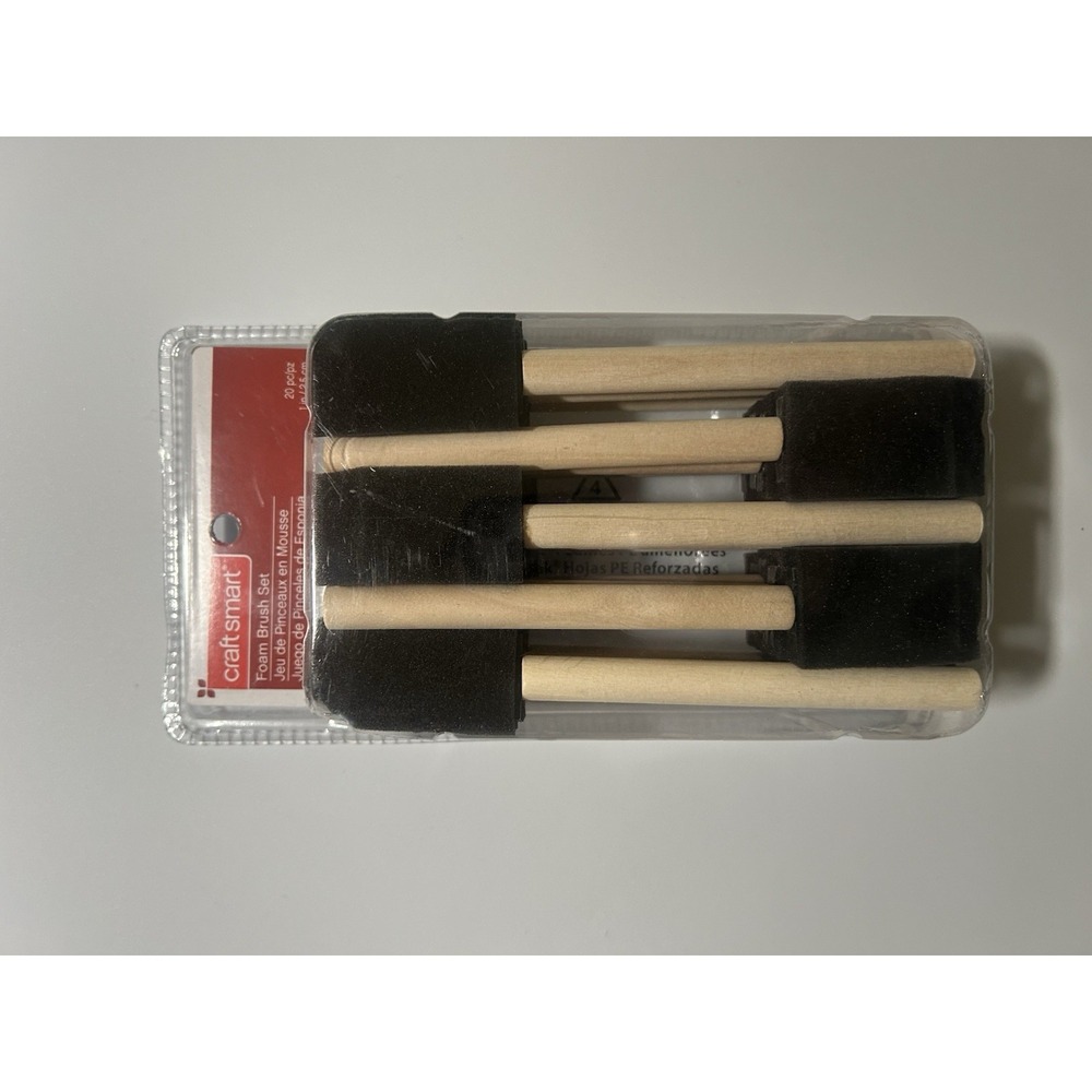 Craftsmart Foam Brush Set - 20 Piece‎